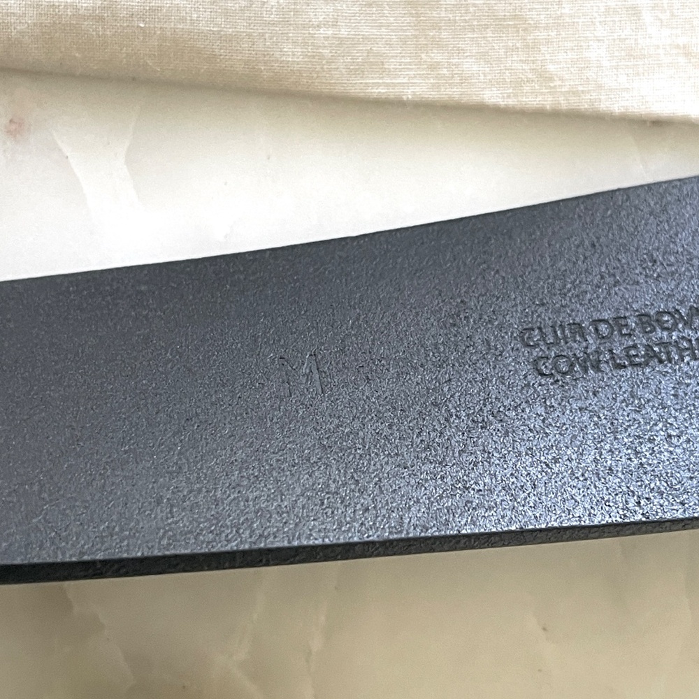 Isabel Marant Dara Black Leather Belt, Size M - Picture 8 of 17